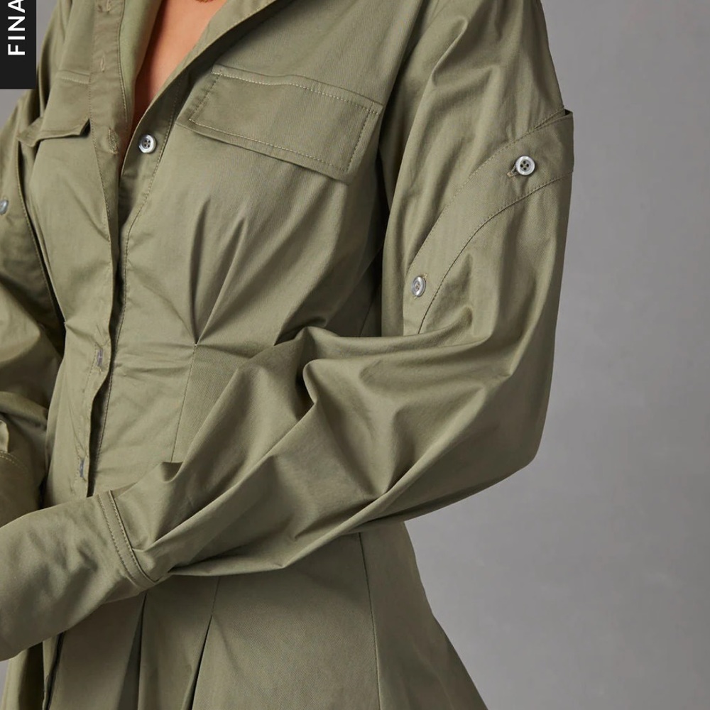 Button Down Dress - Picture 3 of 6